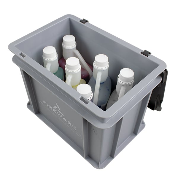 fireware colour fluid for hazmat scenarios