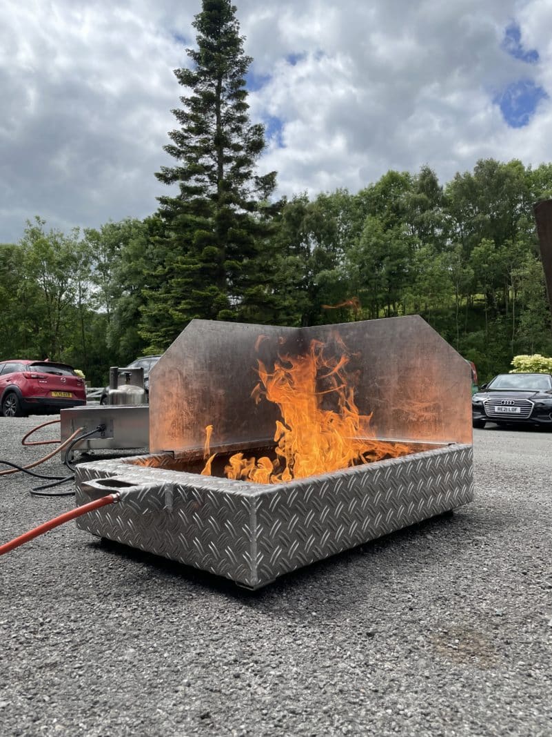 Fireware bf hybrid fire extinguisher trainer