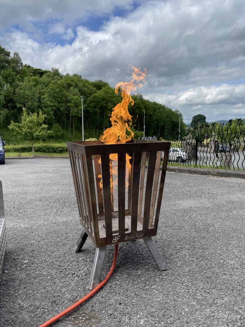 Fireware bf solid fuel fire extinguisher trainer