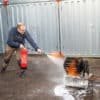 Fireware practice fire extinguisher