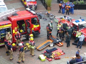Multi-Agency emergency training scenarios