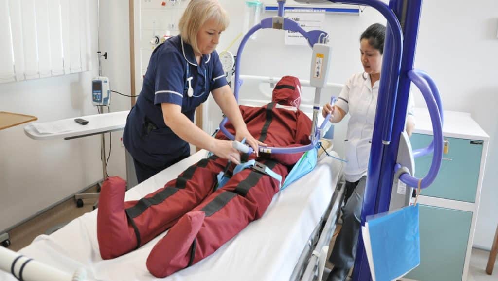 manikin hospital care home training