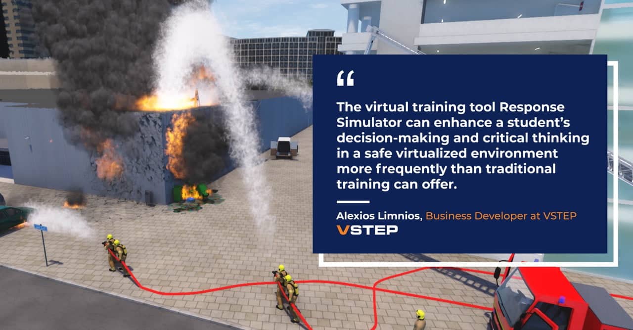 VR rescue training
