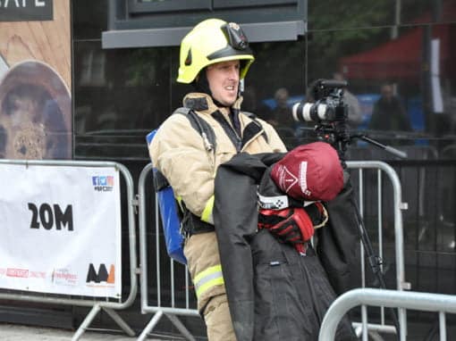 British Firefighter Challenge – Phenomenal fitness and inspiring the younger generation