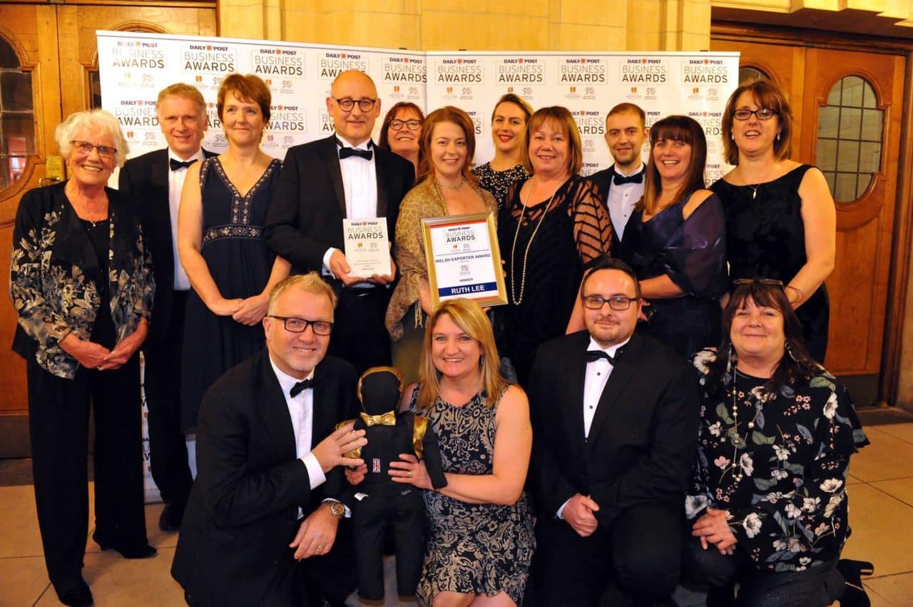 Ruth Lee named as “Welsh Exporter of the Year” at Business Awards