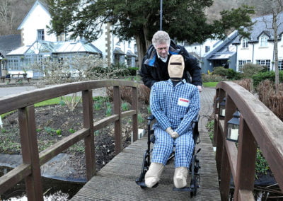 Emergency Evacuation Manikin Wheelchair Evacuation