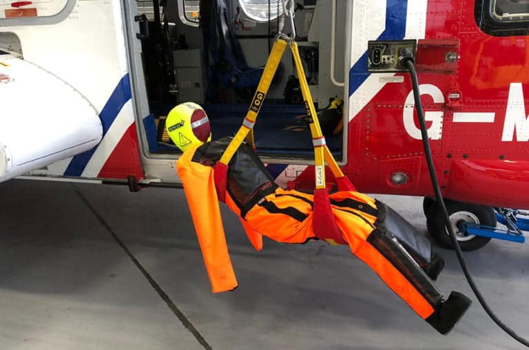 Helicopter Winch Training Manikin