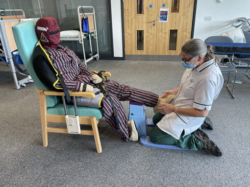 Patient Handling Training with a Manikin – No going back to using people in training