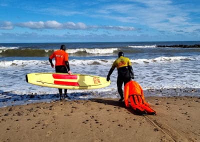 “PTE Ryan” Training Lifeguards To Save Surfers In Scottish Seas With Aberdeen Slsc