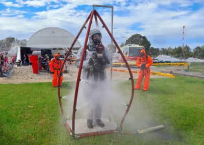 Simulated Chemical Suicide: Training for Rescue and Decontamination Operations