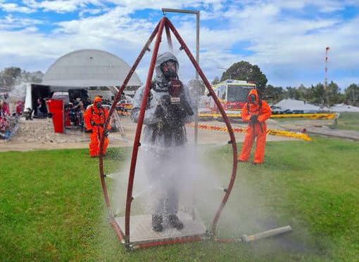 Simulated Chemical Suicide: Training for Rescue and Decontamination Operations