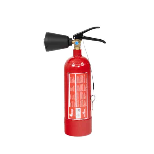 fireware apollo led co₂ practice extinguisher (2l)