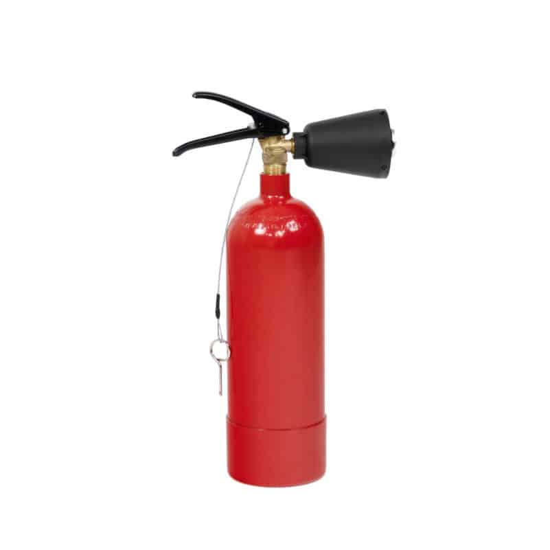 fireware apollo led co₂ practice extinguisher (2l)