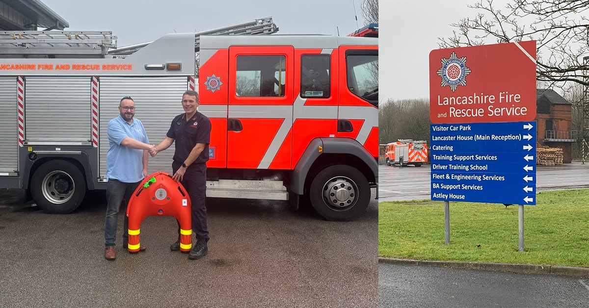 Lancashire Fire and Rescue Service Receives Brand New FReD Fast Rescue Device