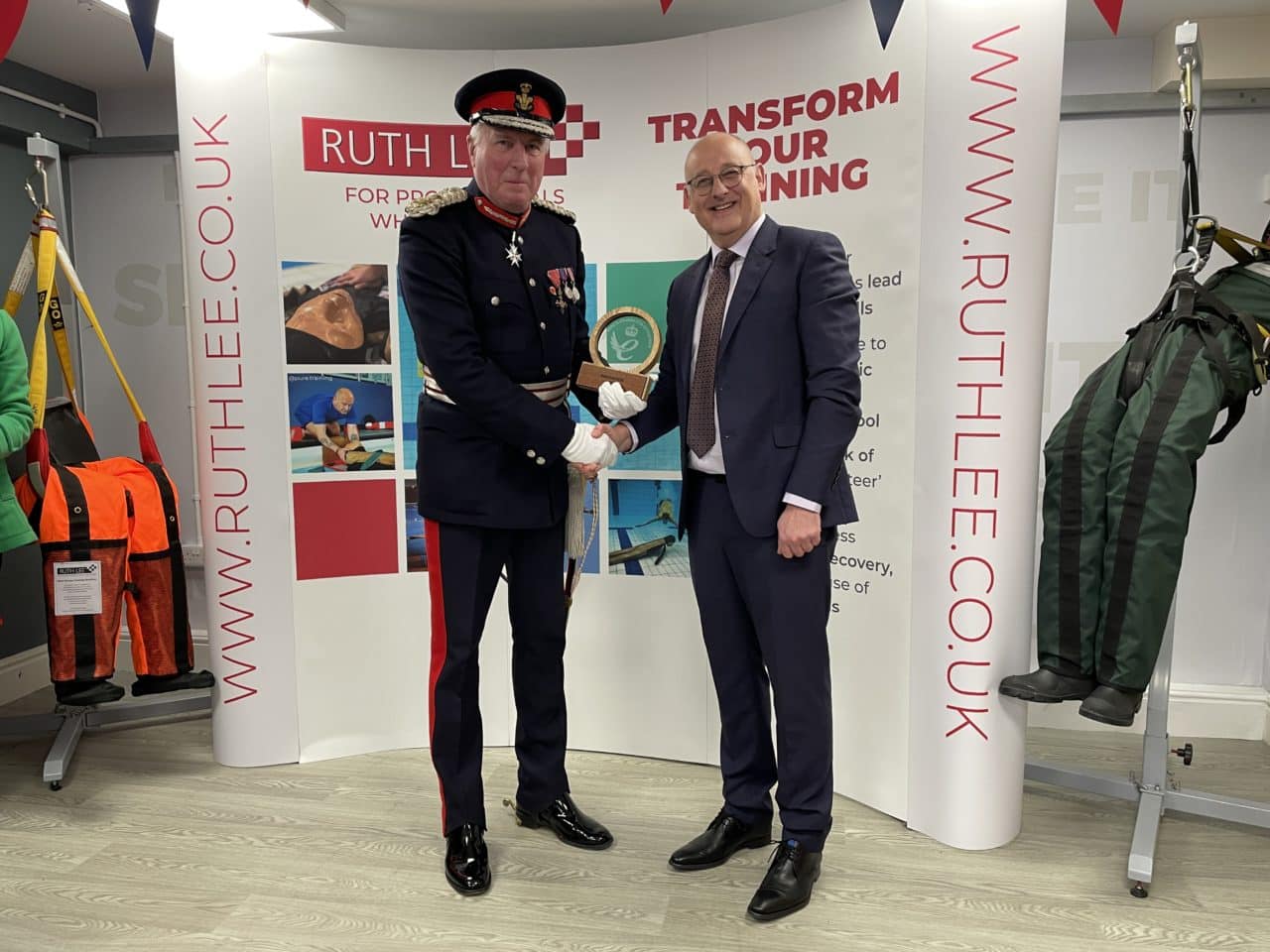 Ruth Lee Ltd Honoured with King’s Award for Enterprise in Innovation  – Official Presentation by Lord Lieutenant of Clwyd