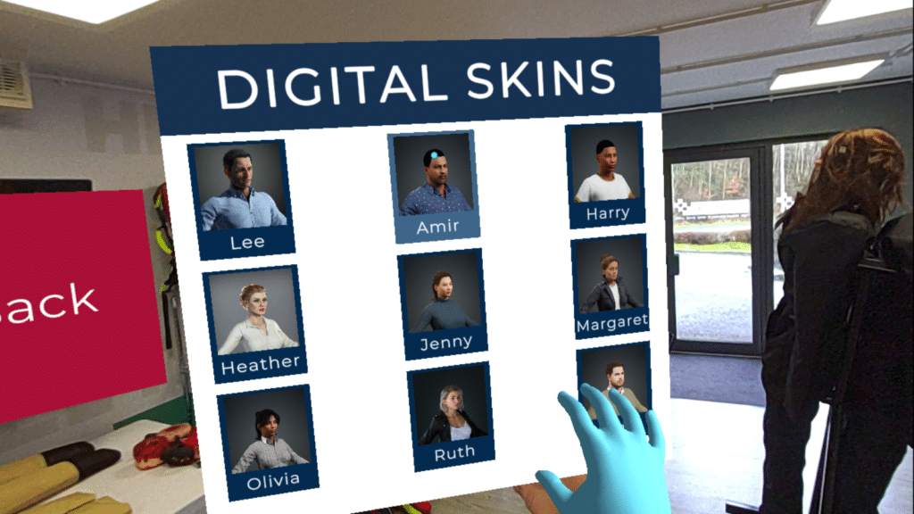 5. skins menu