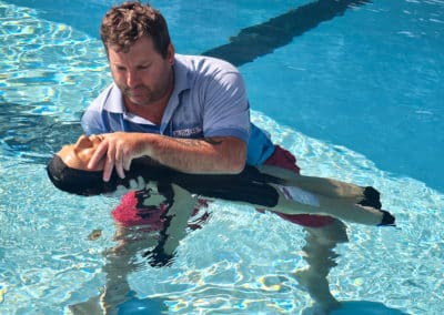 Spinal Injury Training with the Pool Rescue Manikin