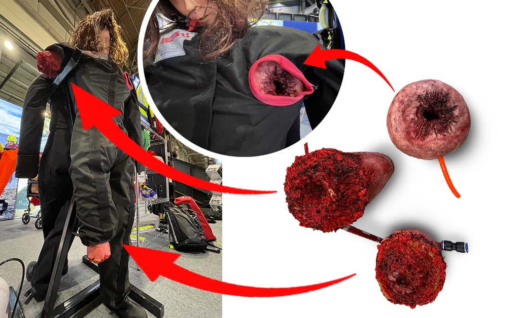 tsk full kit and manikin placement